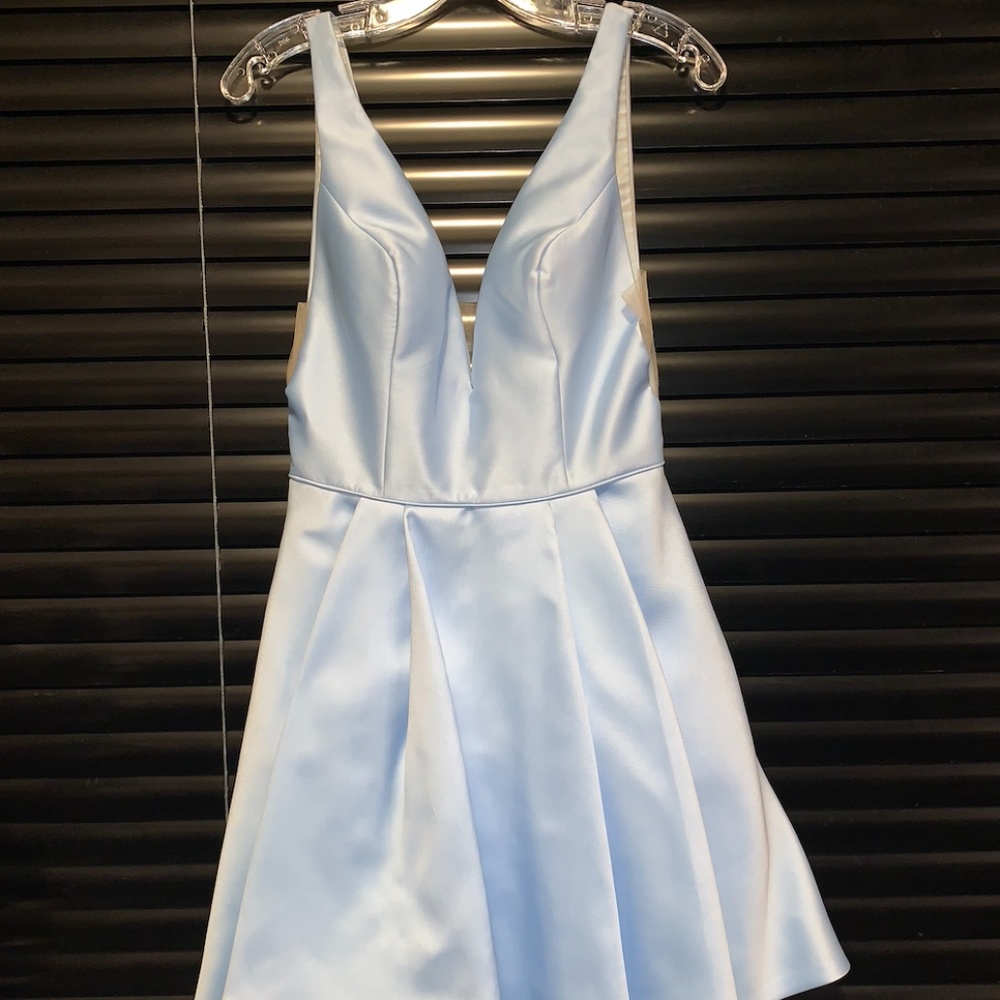 Sherri Hill Blue Dress